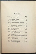 YE LYTTLE SALEM MAIDE: A STORY OF WITCHCRAFT - Mackie, 1923 WITCHES PERSECUTION