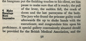 NEW HANDBOOK ON HANGING -  Duff, 1954 CRIME PUNISHMENT HANGMEN ART OF HANGING