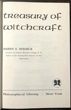 TREASURY OF WITCHCRAFT - Wedeck, 1st 1961 - OCCULT SORCERY WITCHES WICCA