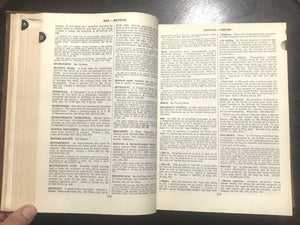 Vintage BLACK'S LAW DICTIONARY - 4th Edition, 1951