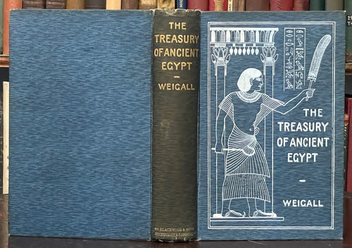 TREASURY OF ANCIENT EGYPT - Weigall, 1911 SIGNED, PHOTO Ethel Clayton Film Star