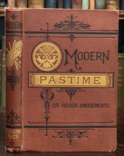 MODERN PASTIME - 1871 - AMUSEMENTS, MAGIC, VENTRILOQUISM, GAMES, BILLIARDS