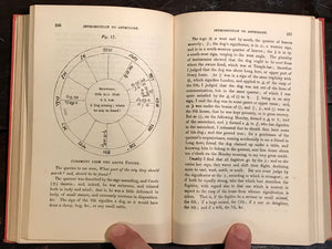 WILLIAM LILLY, INTRODUCTION TO ASTROLOGY & GRAMMAR OF ASTROLOGY 1939 ILLUSTRATED