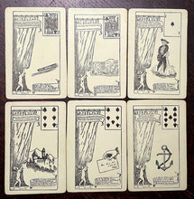 1904 GYPSY SABINA FORTUNE TELLING CARDS - Scarce DIVINATION PROPHECY Cards Deck