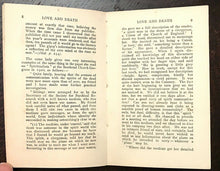 LOVE AND DEATH NOTES ON LIFE BEYOND THE GRAVE - 1st 1922 AFTERLIFE SPIRITS SOUL