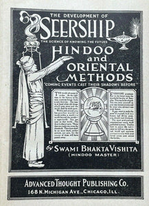 DEVELOPMENT OF SEERSHIP - 1st 1915 - TELEPATHY CLAIRVOYANCE DIVINATION OCCULT