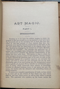 ART MAGIC, SPIRITISM - Britten, 1898 - MAGICK, MAGICAL ARTS, SPIRITS, OCCULT