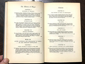 HISTORY OF MAGIC by ELIPHAS LEVI - 3rd Ed, 1940s GRIMOIRE MAGICK SPELLS OCCULT