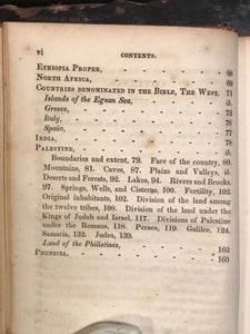 1830 - GEOGRAPHY OF THE BIBLE - J.W. & J.A. Alexander - Sunday School Union