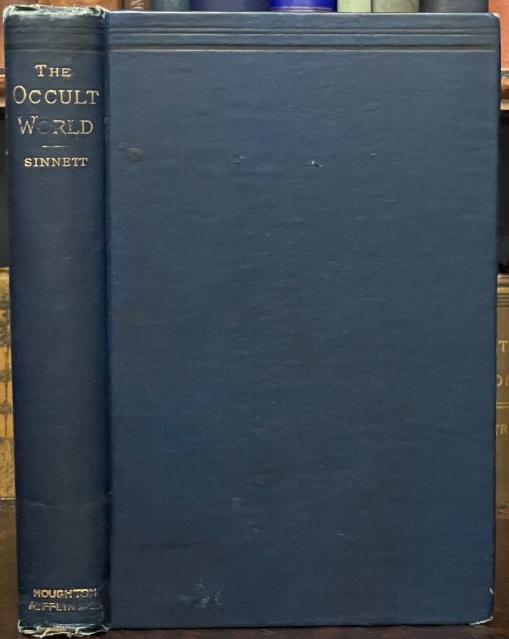 THE OCCULT WORLD - A.P. Sinnett, 1897 OCCULT SPIRITUAL PHENOMENA EXPERIENCES