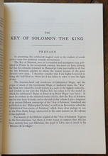 KEY OF SOLOMON THE KING (CLAVICULA SALOMONIS) - Mathers, 1991 - SPELLS GRIMOIRE