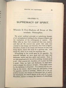 CHRISTOLOGY: SCIENCE OF HEALTH & HAPPINESS - Sabin, 1910 - METAPHYSICAL HEALING