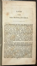 1835 - LIVES OF THE NECROMANCERS - William Godwin - MAGICK WITCHCRAFT DIVINATION