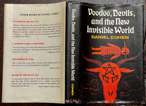 VOODOO, DEVILS & THE INVISIBLE WORLD - Cohen, 1st 1972 WITCHCRAFT SORCERY DEMONS