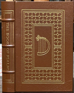 BOOK OF PSALMS, King James Version - Easton Press, 1960 - ILLUSTRATED Leather