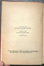 MENTAL FASCINATION - Atkinson, 1915 - NEW THOUGHT MIND POWER LAW OF ATTRACTION