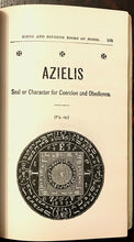 6th AND 7th BOOKS OF MOSES, OR MOSES' MAGICAL SPIRIT ART - MAGICK GRIMOIRE 1880s