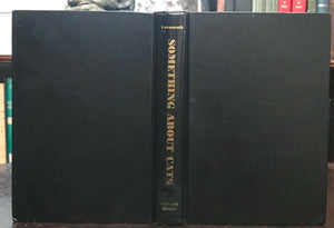 SOMETHING ABOUT CATS AND OTHER PIECES - H.P. Lovecraft, 1st Ed ARKHAM HOUSE 1949