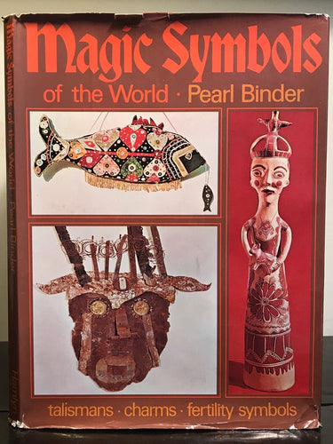 MAGIC SYMBOLS OF THE WORLD - BINDER 1st/1st 1972, HC/DJ Occult Witchcraft Voodoo