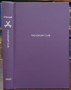 THE SORCERY CLUB - Arno Press / O'Donnell, 1st 1976 - ATLANTIS BLACK ARTS TALE