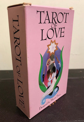 TAROT OF LOVE - OOP Vintage Tarot Cards - Von Rohr & M. Perry - 1st/1st, 1989