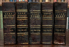 COMPLETE POETICAL WORKS OF LORD BYRON, Vols 1-10, 1839 - ROMANTIC POETRY