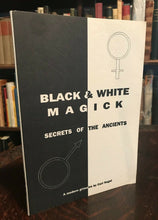 BLACK & WHITE MAGICK - Finbarr - Carl Nagel, 1st Ed 1986 - WICCA SPELLS GRIMOIRE