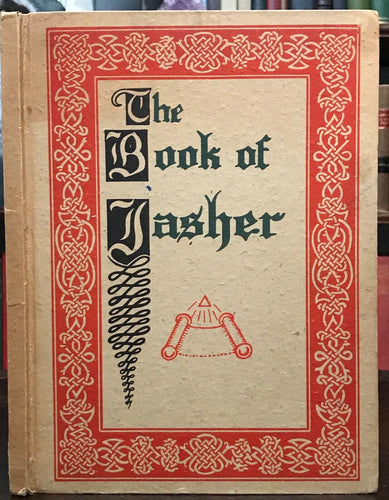 BOOK OF JASHER, SACRED BOOK OF THE BIBLE - 1948 ROSICRUCIAN AMORC MAGIC JEWS