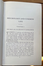 PSYCHOLOGY AND COMMON LIFE - Hoffman, 1903 - TELEPATHY HALLUCINATIONS MIRACLES