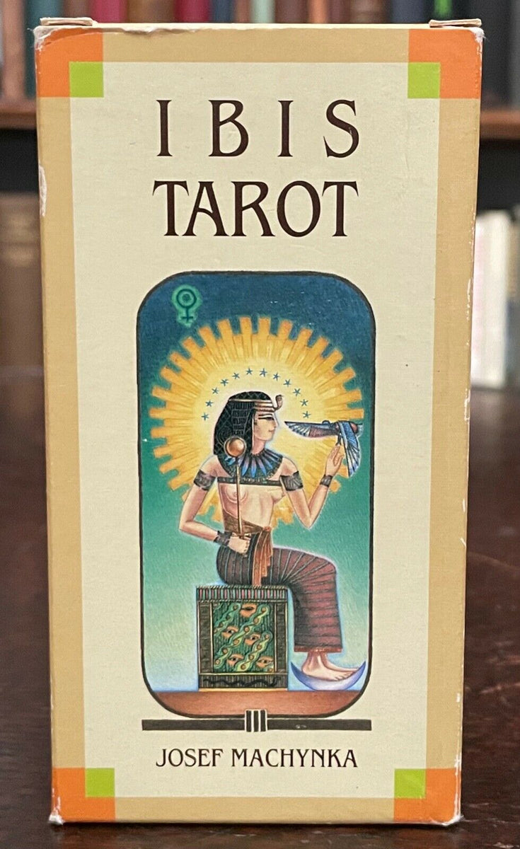 IBIS TAROT - JOSEF MACHYNKA, 1991 ANCIENT EGYPT DIVINATION TAROT CARDS ...