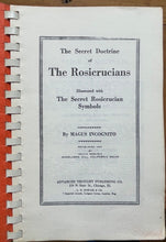 SECRET DOCTRINE OF THE ROSICRUCIANS - Atkinson, 1967 ROSY CROSS MYSTERIES OCCULT
