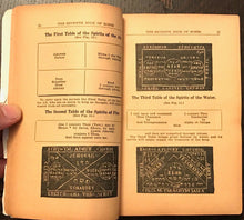 6th AND 7th BOOKS OF MOSES, OR MOSES' MAGICAL SPIRIT ART - MAGICK GRIMOIRE 1920s