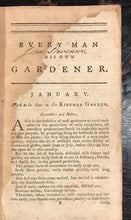 1782 - EVERY MAN HIS OWN GARDENER, Gardener's Calendar - Mawe & Abercrombie