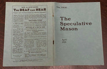 THE CO=MASON Journal - 1st, April 1939 - MEN WOMEN FREEMASONRY MASONIC MYSTERIES