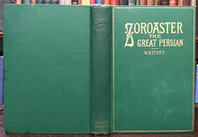 LIFE & TEACHINGS OF ZOROASTER - De Laurence, Whitney 1905 - MAGICK JEWS RELIGION