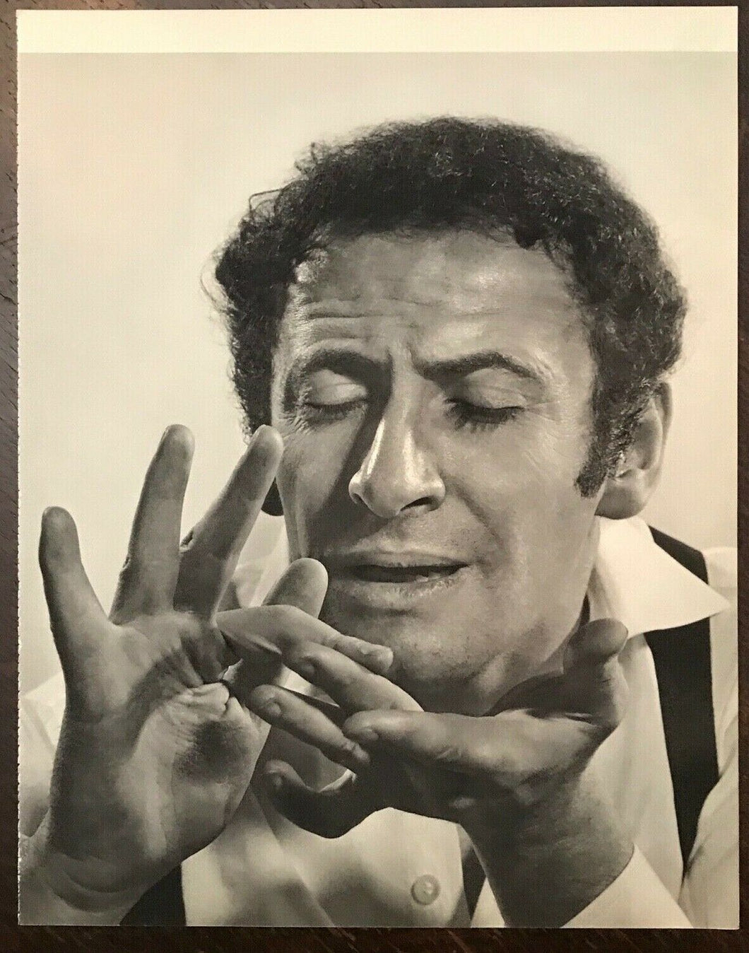 YOUSUF KARSH Photogravure Portrait Art Photo Print, 1960s - MARCEL MARCEAU