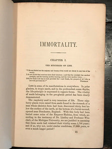 IMMORTALITY, WHAT 100 SPIRITS SAY OF THEIR DWELLING PLACES, 1882 - AFTERLIFE