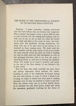 SOME AMERICAN LECTURES - Annie Besant, 1st 1927 - THEOSOPHY THEOSOPHICAL SOCIETY