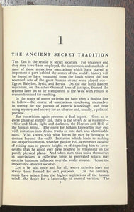 SECRET SOCIETIES & SUBVERSIVE MOVEMENTS - 1955 CONSPIRACY THEORIES OCCULT