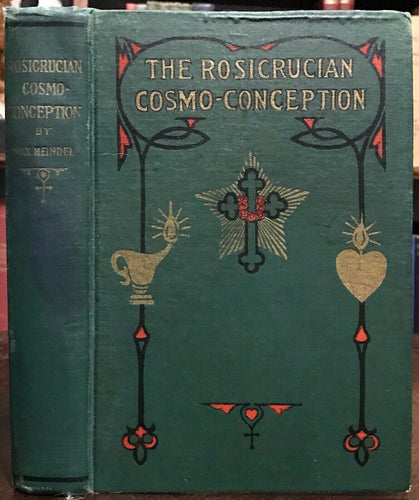 ROSICRUCIAN COSMO-CONCEPTION - Heindel, 1944 ASTROLOGY MYSTERIES SPIRITS ANGELS