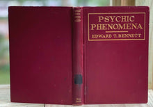 PSYCHIC PHENOMENA - 1st 1909 SPIRITUALISM TELEKINESIS PSYCHIC AUTOMATIC WRITING