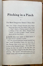 PITCHING IN A PINCH - CHRISTY MATHEWSON, 1st 1912 - BASEBALL, SPORTS, ATHLETICS