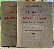 LA MAGIE DANS L'EGYPTE ANTIQUE - 1st 1925 - ANCIENT EGYPT EGYPTIAN MAGICK MAGIC