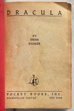 DRACULA - 1947 1st/2nd Ed Paperback - BRAM STOKER - PULP GOTHIC HORROR, VAMPIRES