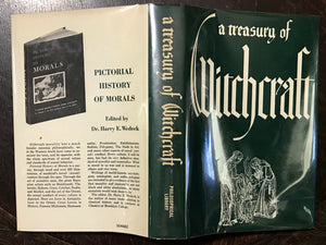 TREASURY OF WITCHCRAFT - Wedeck, 1st 1961 - OCCULT SORCERY WITCHES WICCA