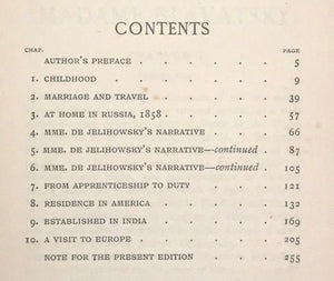 1913 - INCIDENTS IN THE LIFE OF MADAME BLAVATSKY - A.P. SINNETT THEOSOPHY OCCULT