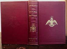 MORALS AND DOGMA 1919 FREEMASONRY 33rd DEGREE ANCIENT SCOTTISH RITE FREEMASONS