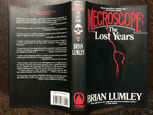 BRIAN LUMLEY - NECROSCOPE: THE LOST YEARS - 2 Vols, 1st Ed HC/DJ, HORROR VAMPIRE