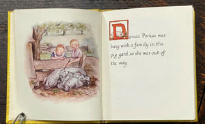 LINSEY WOOLSEY - 1st 1946 - TASHA TUDOR - ILLUSTRATED CHILDREN'S NURSERY BOOK