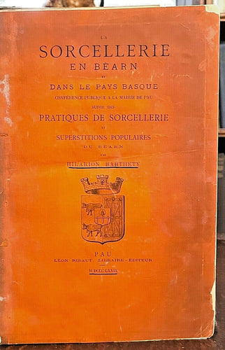 LA SORCELLERIE EN BÉARN - 1st 1879 - FRANCE WITCHCRAFT DEMONS SUPERSTITIONS